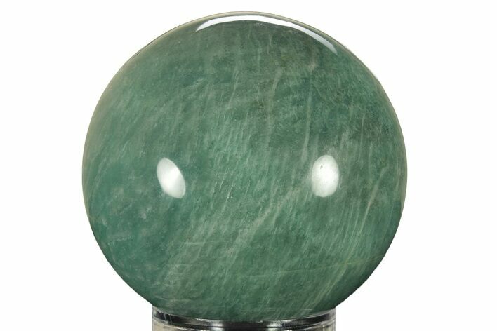 Chatoyant, Polished Amazonite Sphere - Madagascar #229774
